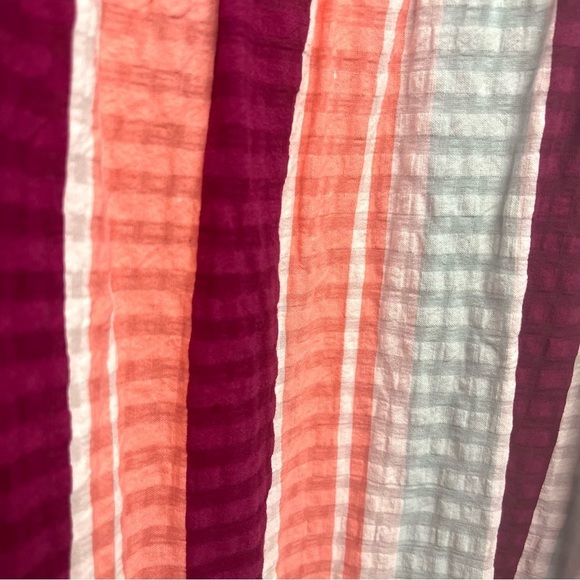 Tanya Taylor Swim NWT Leandra Smocked Striped Cover Up Dress Women’s 1X - Picture 8 of 11